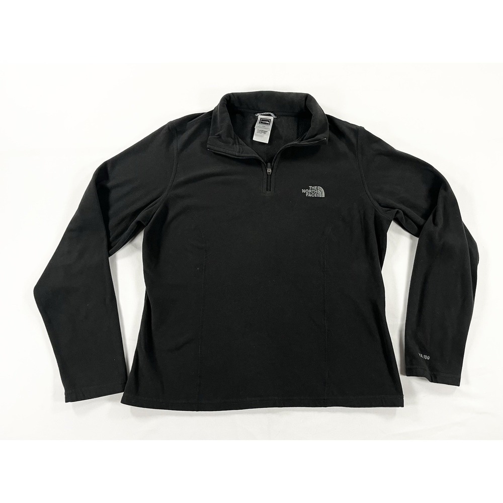 The North Face TKA 100 Glacier 1/4 Zip Fleece Pullover Jacket Womens Size Medium